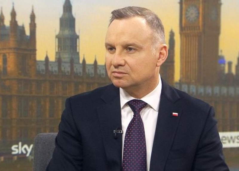 President Duda on Sky News: Ukraine will not cope without Western weapons