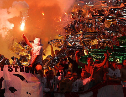 UEFA ukarała Legię zakazem i grzywną za zamieszki w Madrycie