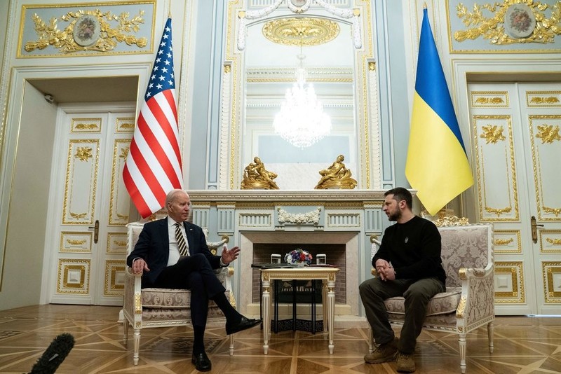 Joe Biden in Kiev: "We will direct billions of dollars to Ukraine"