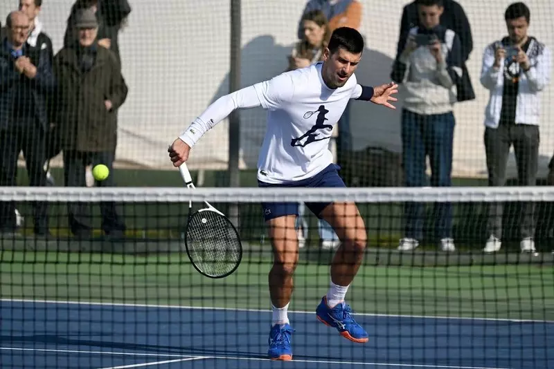 Djokovic has applied for permission to enter the US for March tournaments