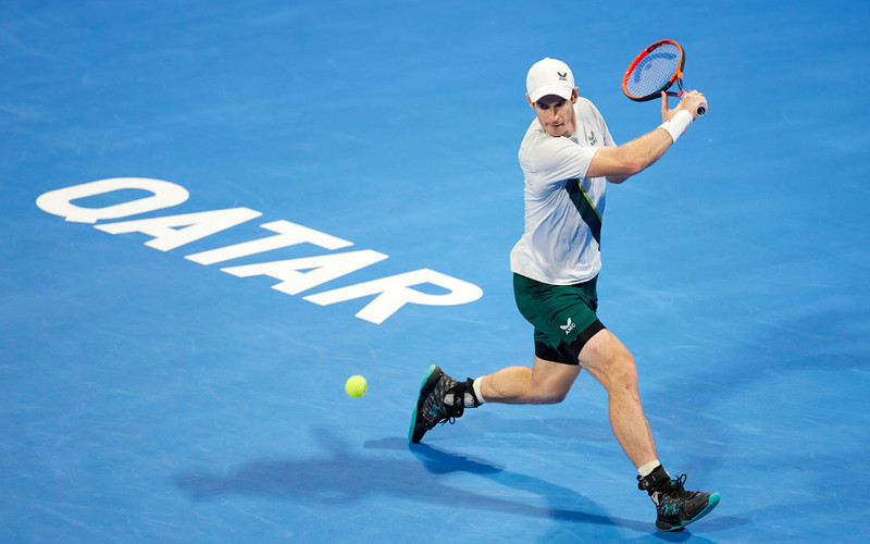 ATP tournament in Doha: Murray advances, Rublev loses