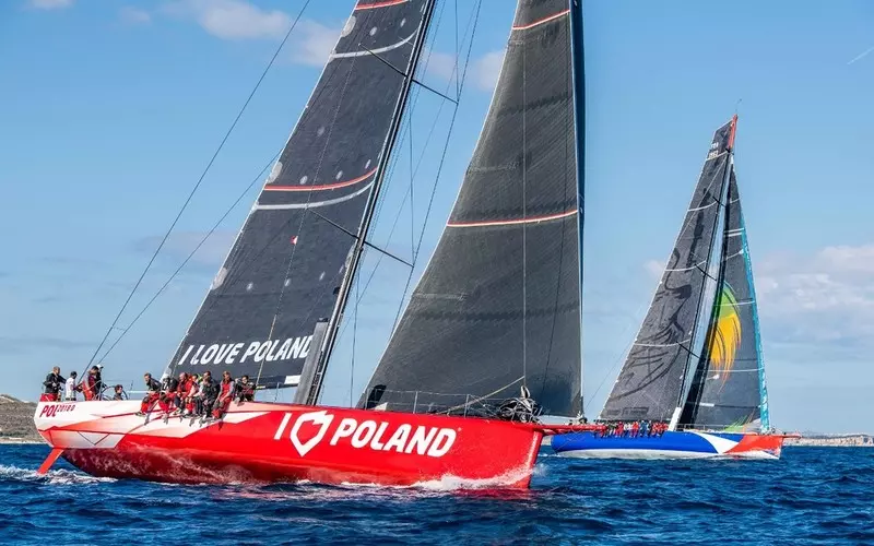 Yacht "I Love Poland" second at the finish line of the Caribbean regatta