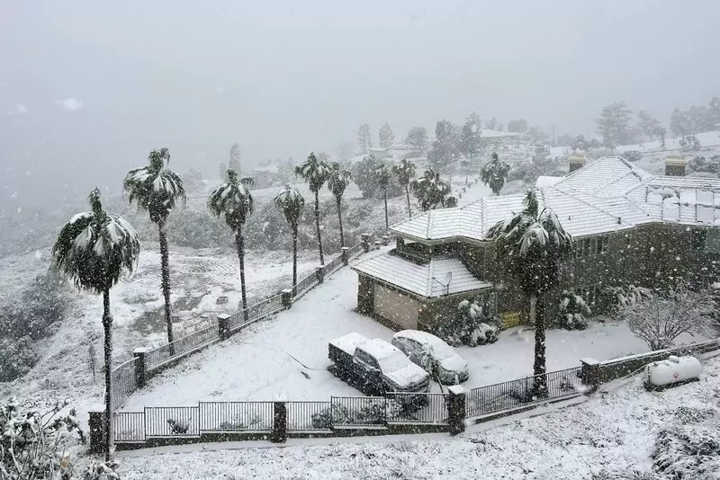 USA: Po raz pierwszy raz od 34 lat alarm śniegowy w Los Angeles