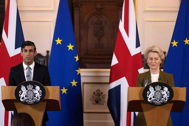 UK i UE porozumiały się w sprawie zmian w protokole północnoirlandzkim