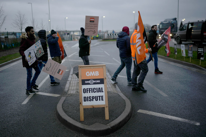 Amazon workers in Coventry take second day of strike action