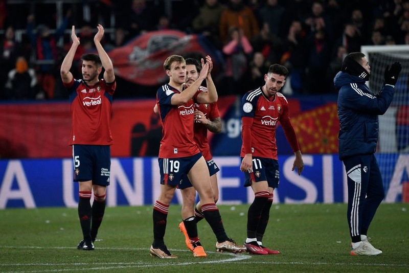 Puchar Hiszpanii: Osasuna lepsza od Bilbao w pierwszym meczu półfinałowym
