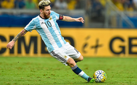 Lionel Messi's spectacular free-kick in Argentina's World Cup qualifying win over Colombia