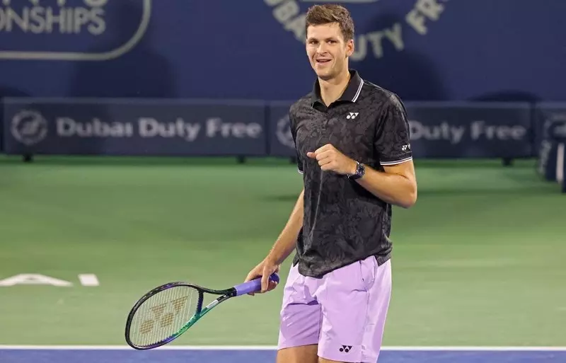 Turniej ATP w Dubaju: Ćwierćfinałowa porażka Hurkacza z Djokovicem 