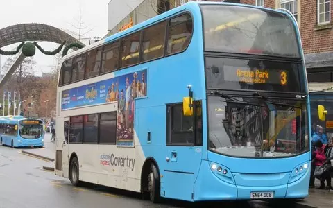 Britain’s youngest bus driver takes to the roads at just 18