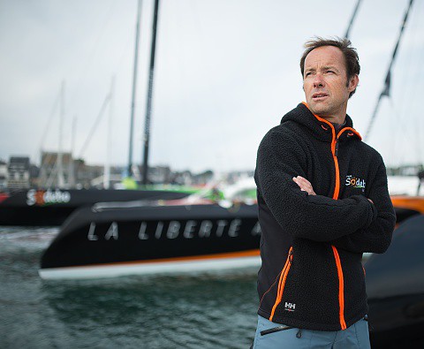 Francuski żeglarz pobije rekord świata w samotnej żegludze?