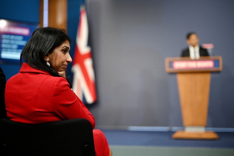 European court at odds with British values, says Suella Braverman