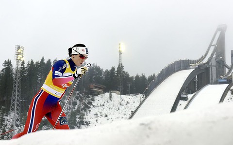 Norway's Marit Bjoergen wins World Cup 10km race in Norway