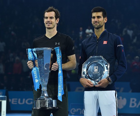 Andy Murray defeats Novak Djokovic in ATP finals to remain top-ranked player