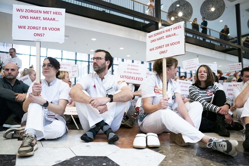 Holandia: Strajk prawie we wszystkich szpitalach. Pomoc udzielana tylko w nagłych przypadkach