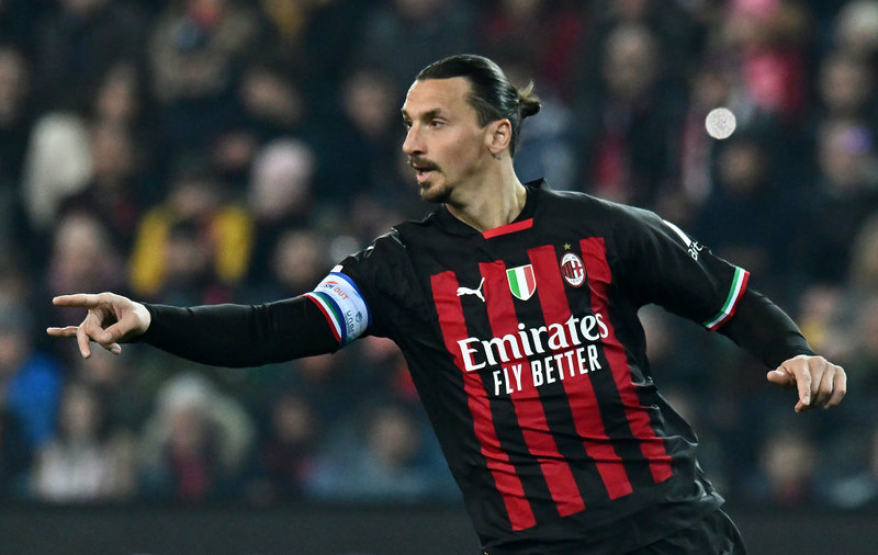 Italian League: Ibrahimovic's historic feat, but Milan's defeat