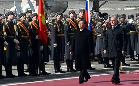 Russia: Chinese leader Xi Jinping has arrived in Moscow