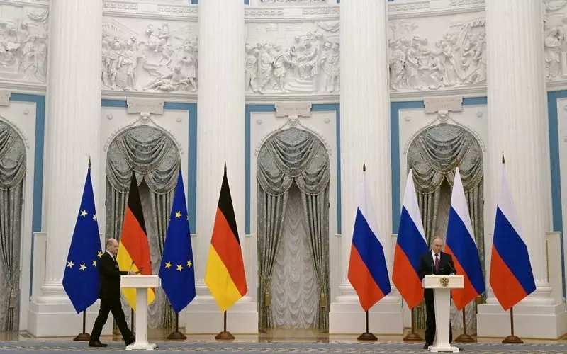 Kanclerz Scholz w "Rheinische Post”: Regularnie rozmawiam z Putinem