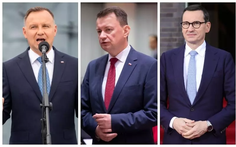 CBOS: Andrzej Duda, Mariusz Błaszczak i Mateusz Morawiecki z największym zaufaniem