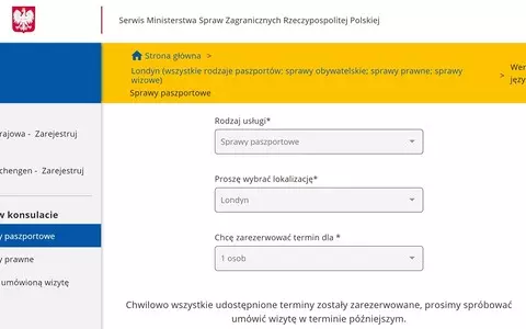 Passport problem in Great Britain: What does the Polish Ministry of Foreign Affairs say?