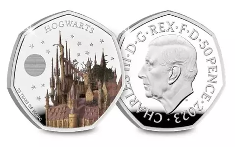 Royal Mint issued final coin from Harry Potter collection