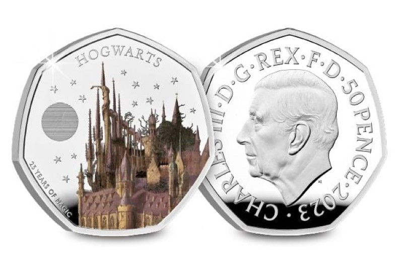Royal Mint issued final coin from Harry Potter collection
