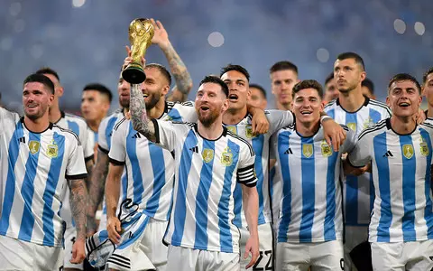 Argentina's players crushed Curacao, Messi's hat-trick