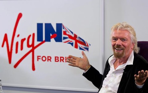 "The Independent": Branson chce zablokować Brexit i finansuje działania w tej sprawie
