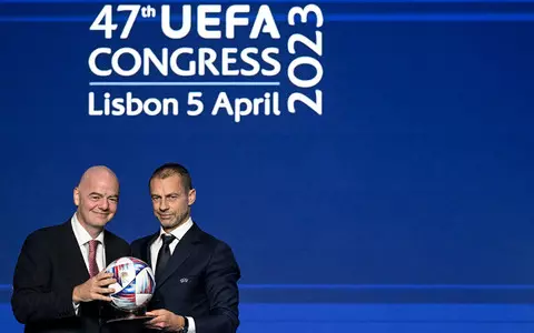 Ceferin elected as UEFA president for another four years