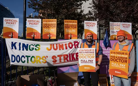 Junior doctors' strike: NHS faces most disruptive walkout yet