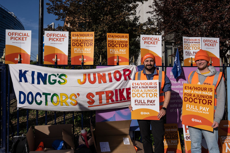 Junior doctors' strike: NHS faces most disruptive walkout yet