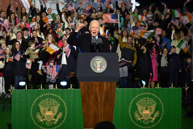 US President Joe Biden: 'Everything between Ireland and America runs deep'