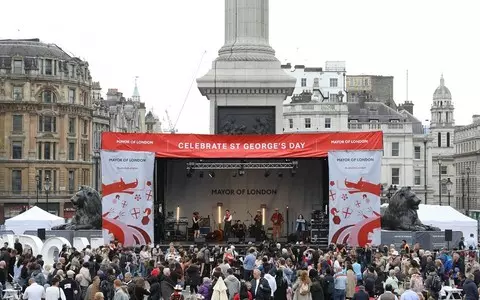 Trafalgar Square to host Mayor of London’s St George’s Day celebrations