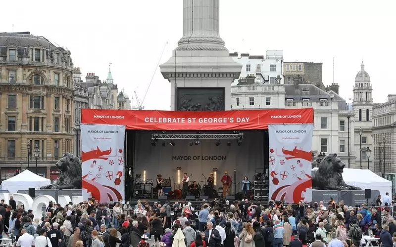 Burmistrz Londynu zaprasza na uroczyste obchody Dnia Św. Jerzego na Trafalgar Square
