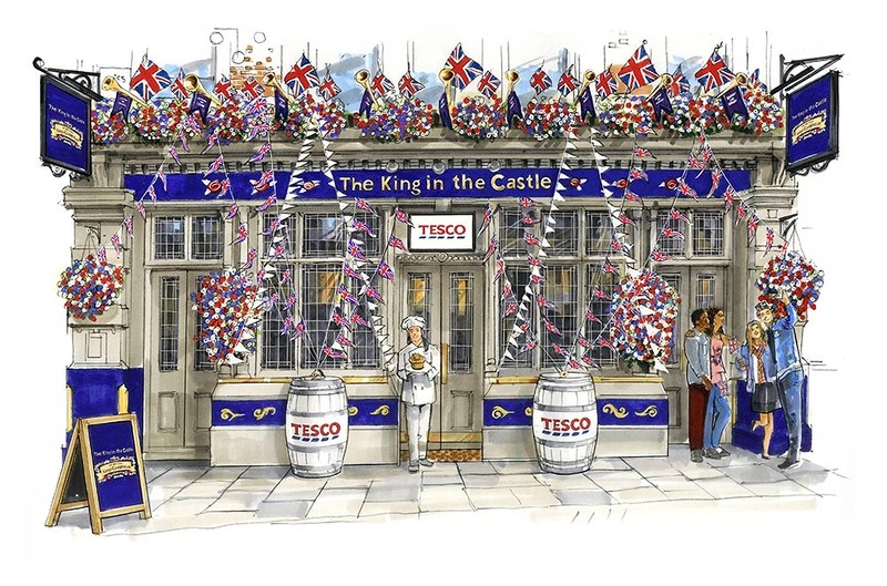 Tesco to open first London pub ahead of King Charles’ Coronation bank holiday weekend