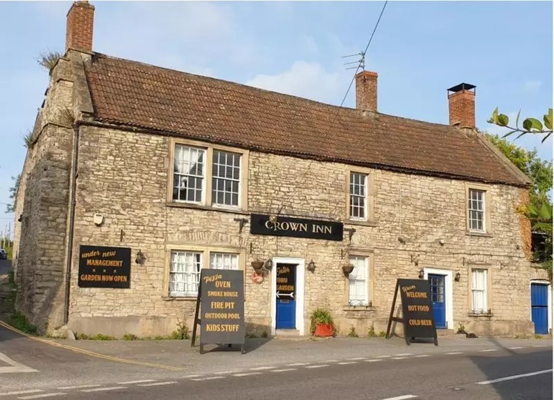 Banksy was to buy a historic pub in the town where the Glastonbury festival is held