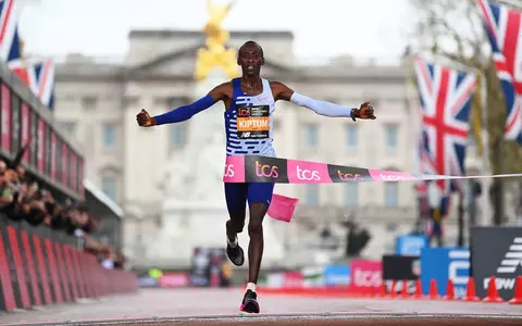 London Marathon: Kenyan Kiptum's second-ever result