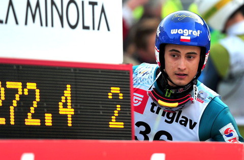 Slovenia's Domen Prevc wins ski jumping World Cup