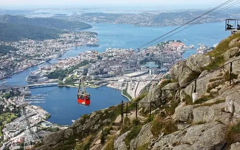 The world's longest pedestrian and bicycle tunnel has opened in Norway