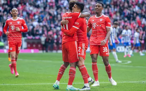 Bundesliga: Bayern won against Hertha and leads the table