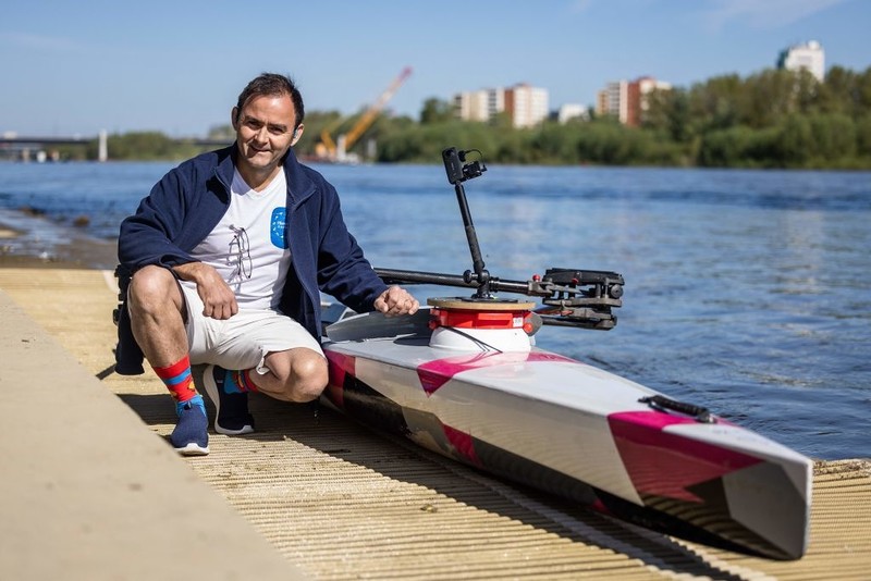 French traveller set off on kayak journey from Poland through 22 rivers and 5 countries in Europe