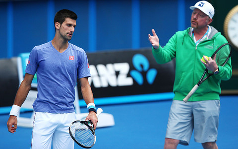 Boris Becker says Novak Djokovic wasn't practising as hard over past six months