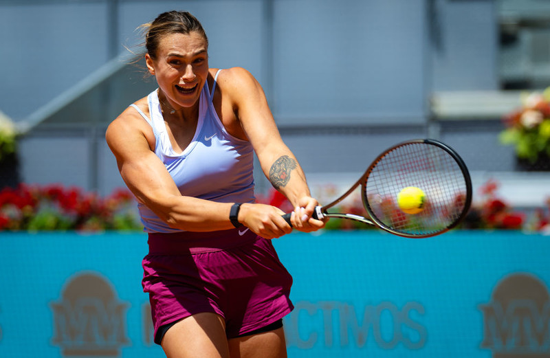 WTA tournament in Madrid: Sabalenka the first semifinalist