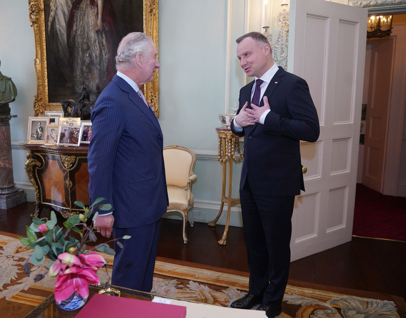 Polska para prezydencka weźmie udział w koronacji króla Karola III