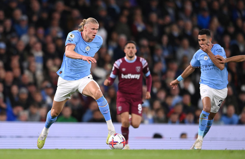 Liga angielska: Rekord Haalanda, Manchester City znów liderem