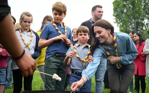 Prince William's children "stole the show" on the last day of the coronation celebrations