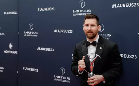 Soccer player Messi and athlete Fraser-Pryce received Laureus awards