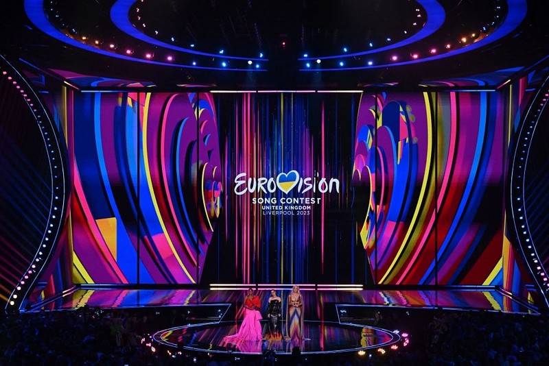 The Eurovision Song Contest has begun in Liverpool - replacing Ukraine