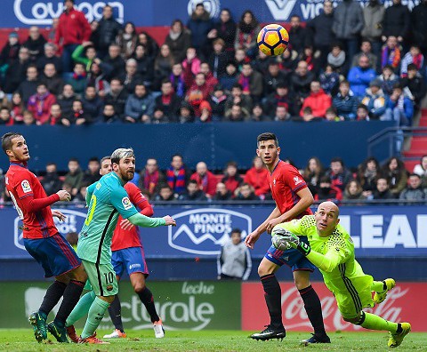 Liga hiszpańska: Dwa gole Messiego i zwycięstwo Barcelony