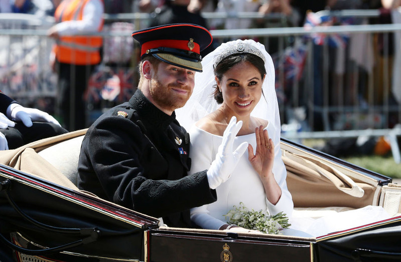 Five years after their wedding, Harry and Meghan are further from the royal family than ever