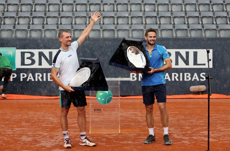 ATP tournament in Rome: Zieliński and Nys won in doubles